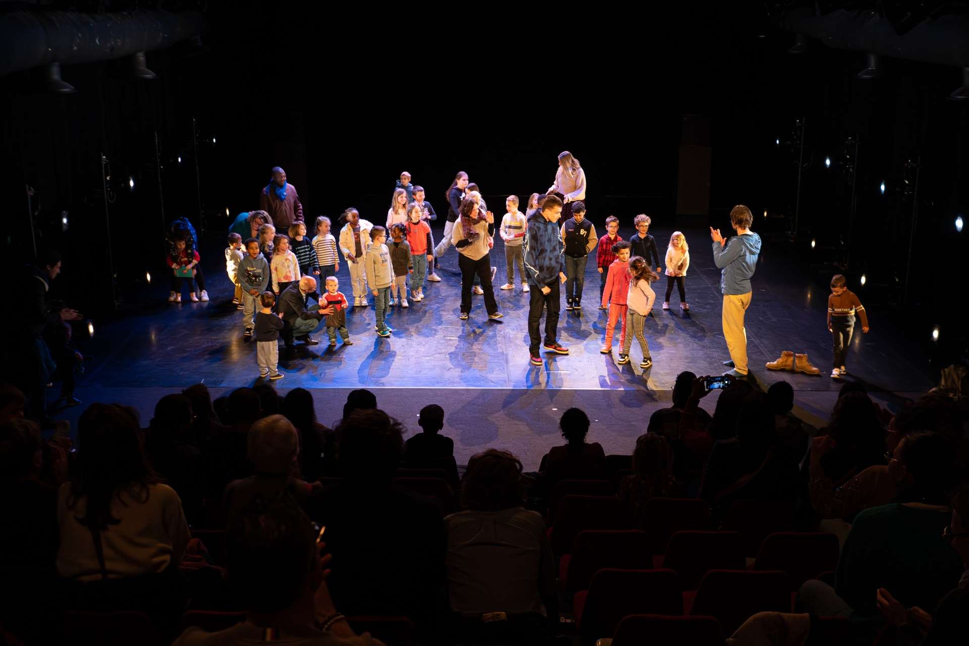 Photo du spectacle Et si tu danse de Marion Lévy, à L'échangeur lors du festival Kidanse 2024