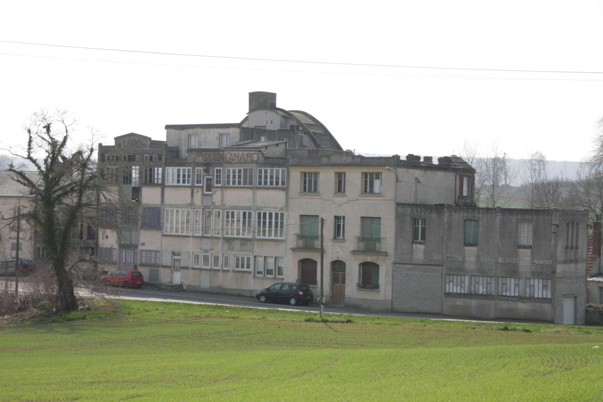 Le moulin Canard à l'époque de son occupation par L'échangeur